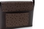 Vince Camuto Bolso Cruzado Matera Monogrammed Marrón Piel de Polivinilo