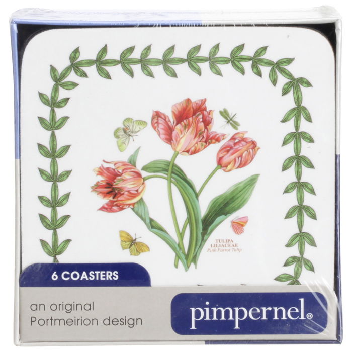 Portmeirion Botanic Garden Set 6 Posavasos 10.5x10.5 cm