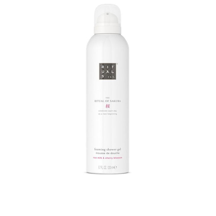 Rituals THE RITUAL OF SAKURA Gel de Baño Espumoso con Flor de Cerezo y Leche de Arroz - 200 ml Rituals THE RITUAL OF SAKURA Gel de Baño Espumoso con Flor de Cerezo y Leche de Arroz - 200 ml