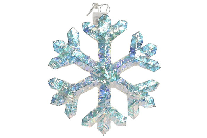DKD Home Decor Decoración Luminosa LED Multicolor Iridiscente