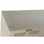 DKD Home Decor Cómoda Rejilla Natural de 5 Cajones
