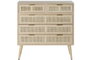 DKD Home Decor Cómoda Rejilla Natural de 5 Cajones
