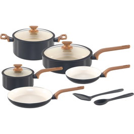GreenPan Essence Juego de Cocina de 5 Piezas Gris