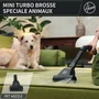 Hoover TXL80PET Aspiradora cilíndrica con bolsa silenciosa 700W radio 9,6 m ideal para todo tipo de suelos