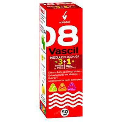 NOVADIET Vascil+ Aceite Esencial Limón Mezcla Evolucionada 50 Ml para Piernas Cansadas Complemento Alimenticio Vegano NOVADIET Vascil+ Aceite Esencial Limón Mezcla Evolucionada 50 Ml para Piernas Cansadas Complemento Alimenticio Vegano