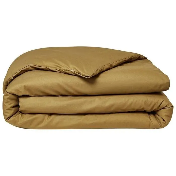 Today Juego de Cama Algodón Orgánico Bronce 220 x 240 cm Incluye 2 Fundas de Almohada