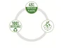 Petrus 85 recycle Taladrador Negro Capacidad 25 hojas Plástico Reciclado