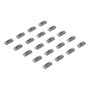 Ubiquiti UACC-RACK-PM-KIT Kit de Montaje 1U en Acero Inoxidable y Termoplástico, 20 Piezas