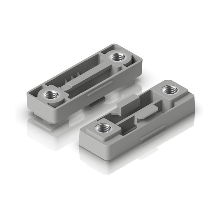 Ubiquiti UACC-RACK-PM-KIT Kit de Montaje 1U en Acero Inoxidable y Termoplástico, 20 Piezas