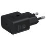 Samsung Cargador de pared EP-T2510NBEGEU 25W USB Tipo-C 1 Puerto