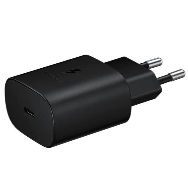 Samsung Cargador de Pared 25W USB-C Negro EP-T2510NBEGEU Samsung Cargador de Pared 25W USB-C Negro EP-T2510NBEGEU