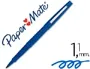 Paper Mate Rotulador Flair M Punta De Fibra 1,1 mm Azul, Set de 12 (Set de 12)