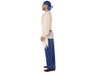 Disfraz Pirata Azul Hombre Adulto M-L - Corsario Bucanero