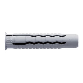 Marefix Tacos de Nylon con 4 Expansiones, Ø10 x 50 mm, Caja de 75 Unidades, Anclajes y Fijaciones