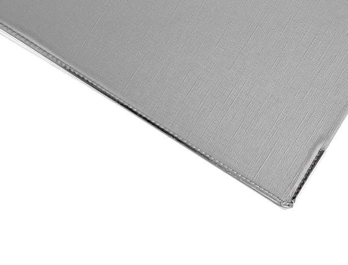 Liderpapel Archivador de palanca A4 Documenta forrado PVC con Rado lomo 75mm gris compresor metálico