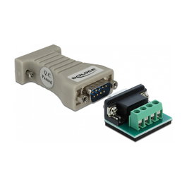 DeLOCK Convertidor 1 x Serie RS-232 DB9 a 1 x Serie RS-485 con protección ESD 15 kV