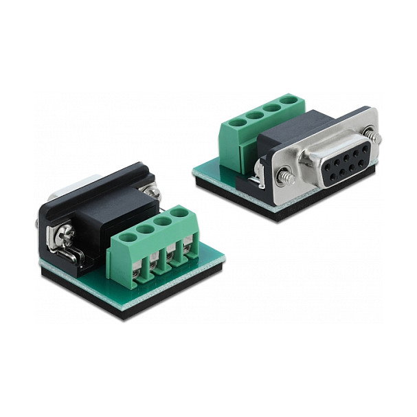 DeLOCK Convertidor 1 x Serie RS-232 DB9 a 1 x Serie RS-485 con protección ESD 15 kV