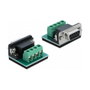 DeLOCK Convertidor 1 x Serie RS-232 DB9 a 1 x Serie RS-485 con protección ESD 15 kV