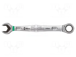 WERA Llave plana-estriada con trinquete 13 mm