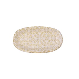 Bidasoa Fuente Oval de Cerámica Milky Blanco 16cm
