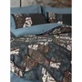 Juego de cama 1 funda nórdica 220x240 cm + 2 fundas de almohada 60x60 cm 100% Algodón Verde ASI8684283425990