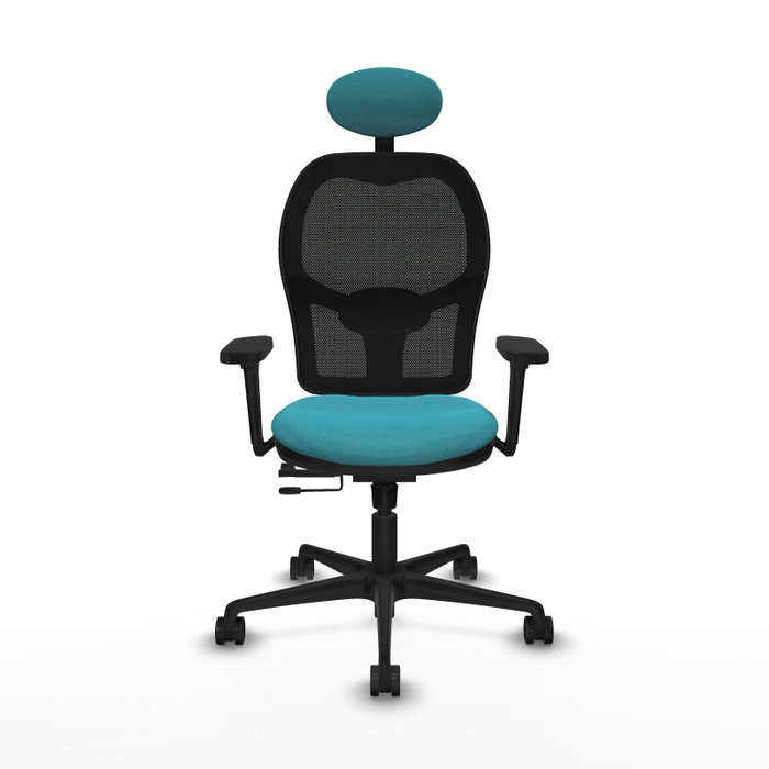 PIQUERAS Y CRESPO Silla de oficina Jorquera Turquesa con mecanismo Sincro/Traslack PIQUERAS Y CRESPO Silla de oficina Jorquera Turquesa con mecanismo Sincro/Traslack