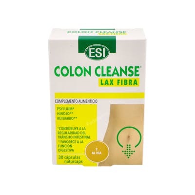 ESI Colon Cleanse Lax Fibra 30 cápsulas