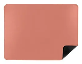 T'nB TS100XLRD Alfombrilla de Ratón Gaming XL Roja, Superficie Lisa con Bordes Cosidos y Base Antideslizante, 270x360mm