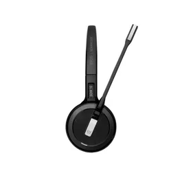 Sennheiser EPOS Impact SDW 5011 - Auricular Convertible Inalámbrico DECT USB Negro, Mono, con Cancelación de Ruido, Alcance 135m, Banda/Diadema/Gancho, Certificado Skype Empresarial