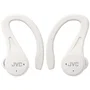 JVC HA-EC25T Auriculares True Wireless Deportivos Bluetooth, Resistencia IPX5, 30 Horas de Autonomía, Control Táctil, Color Blanco
