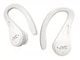 JVC HA-EC25T Auriculares Bluetooth Deportivos con Estuche de Carga, Blanco