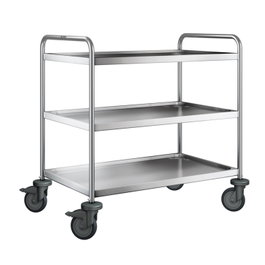 OMS Carro Servicio Inox 1000x650x950 Galería