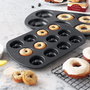 Quttin Molde Horno Rosquillas 12 Unidades 4.5 cm Diámetro Pieza y Molde Completo 27x18x2 cm (12 Unidades)