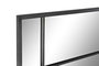DKD Home Decor Espejo de Hierro y Cristal Negro 90x2x180