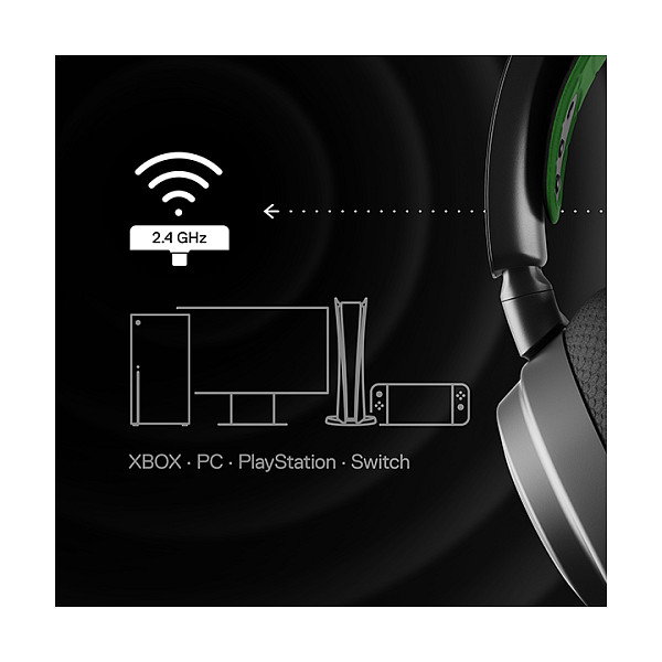 SteelSeries Arctis Nova 7X Auriculares Gaming Inalámbricos Diadema Negro y Verde