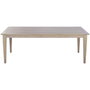 DKD Home Decor Mesa de Comedor Roble 210x100x77