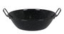 La Estrella Paellera Honda Bordonada 34 cm - Capacidad 6.3 L, Colección Jaspeada para Arroces (8 Unidades)