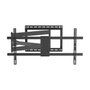 Aisens Soporte Pro Giratorio, Inclinable y Nivelable para TV/Monitor 43-80 pulgadas, Negro