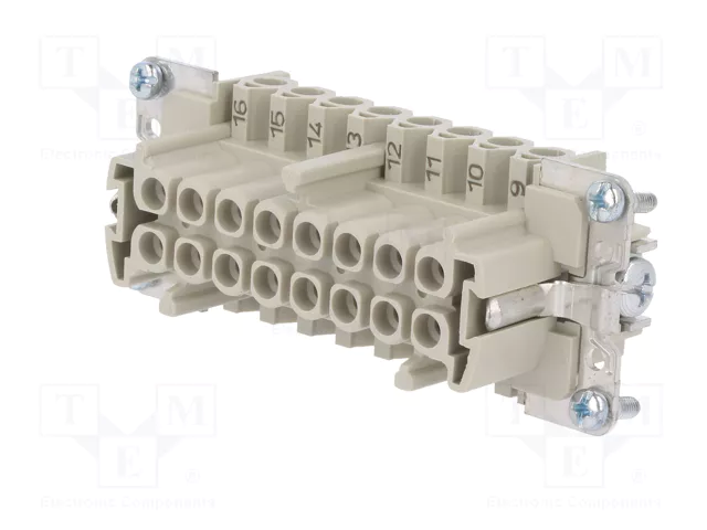 WIELAND Conector HDC Hembra Tamaño 16 para Panel WIELAND Conector HDC Hembra Tamaño 16 para Panel