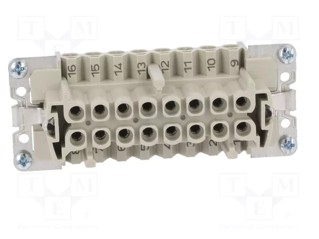 WIELAND Conector HDC Hembra Tamaño 16 para Panel WIELAND Conector HDC Hembra Tamaño 16 para Panel