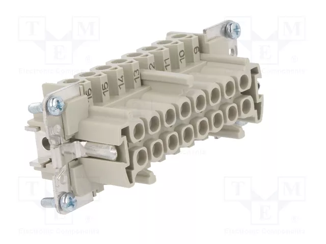 WIELAND Conector HDC Hembra Tamaño 16 para Panel WIELAND Conector HDC Hembra Tamaño 16 para Panel