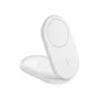 Belkin Wiz028vfwh Cargador Inalámbrico 2 en 1 Magnético Qi2 15W Plegable con MagSafe para iPhone y AirPods - Blanco