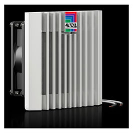 Rittal Blue e+ Kit de ventilación 20 m³/h, 24 V CC, Gris RAL 7035