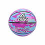Balón de Baloncesto Peak Peak Camo Ball Azul Rosa claro (Talla 5)