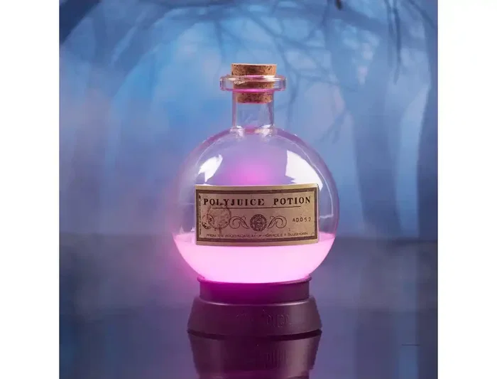 Wondee Lámpara Poción Harry Potter LED Multicolor Cambia de Color Hogar Mágico