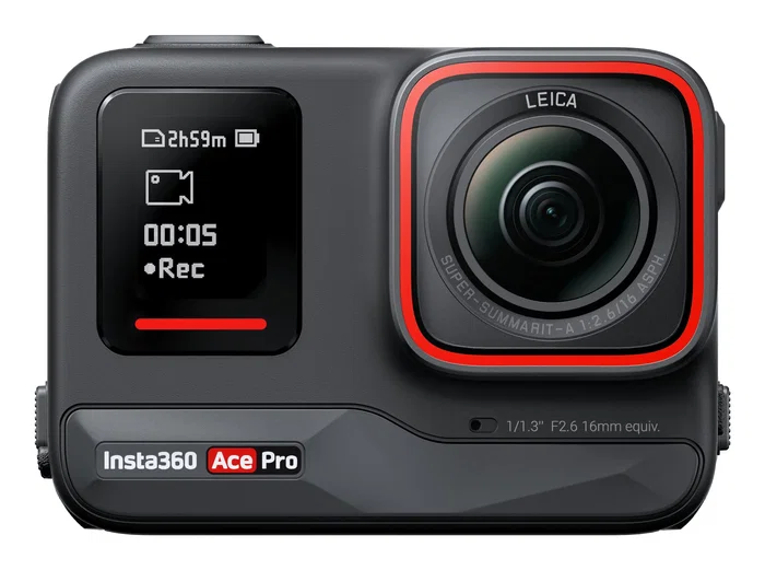 Insta360 Ace Pro Cámara Deportiva 8K 180º Negra