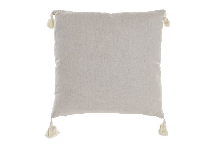 Cojin Scandi DKD Home Decor Verde Rosa 10 x 45 x 45 cm (6 Unidades)