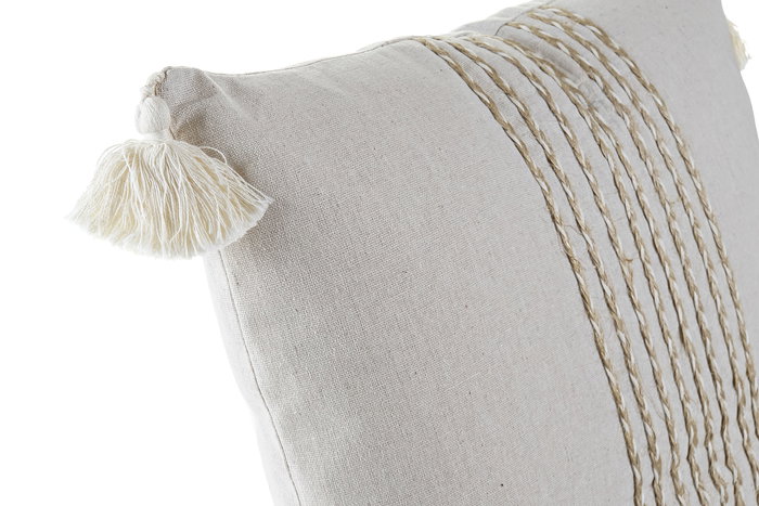 Cojin Scandi DKD Home Decor Verde Rosa 10 x 45 x 45 cm (6 Unidades)