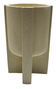 DKD Home Decor Macetero Magnesia Rugoso Crudo 37x37x61 cm