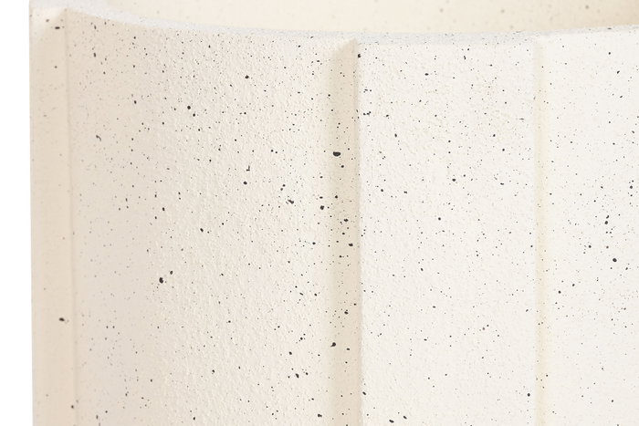 DKD Home Decor Macetero Magnesia Rugoso Crudo 37x37x61 cm DKD Home Decor Macetero Magnesia Rugoso Crudo 37x37x61 cm